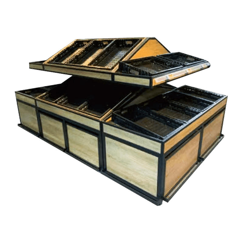 Robustes, langlebiges Obst- und Gemüseregal